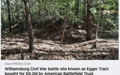 Civil War Battle Site Saved!